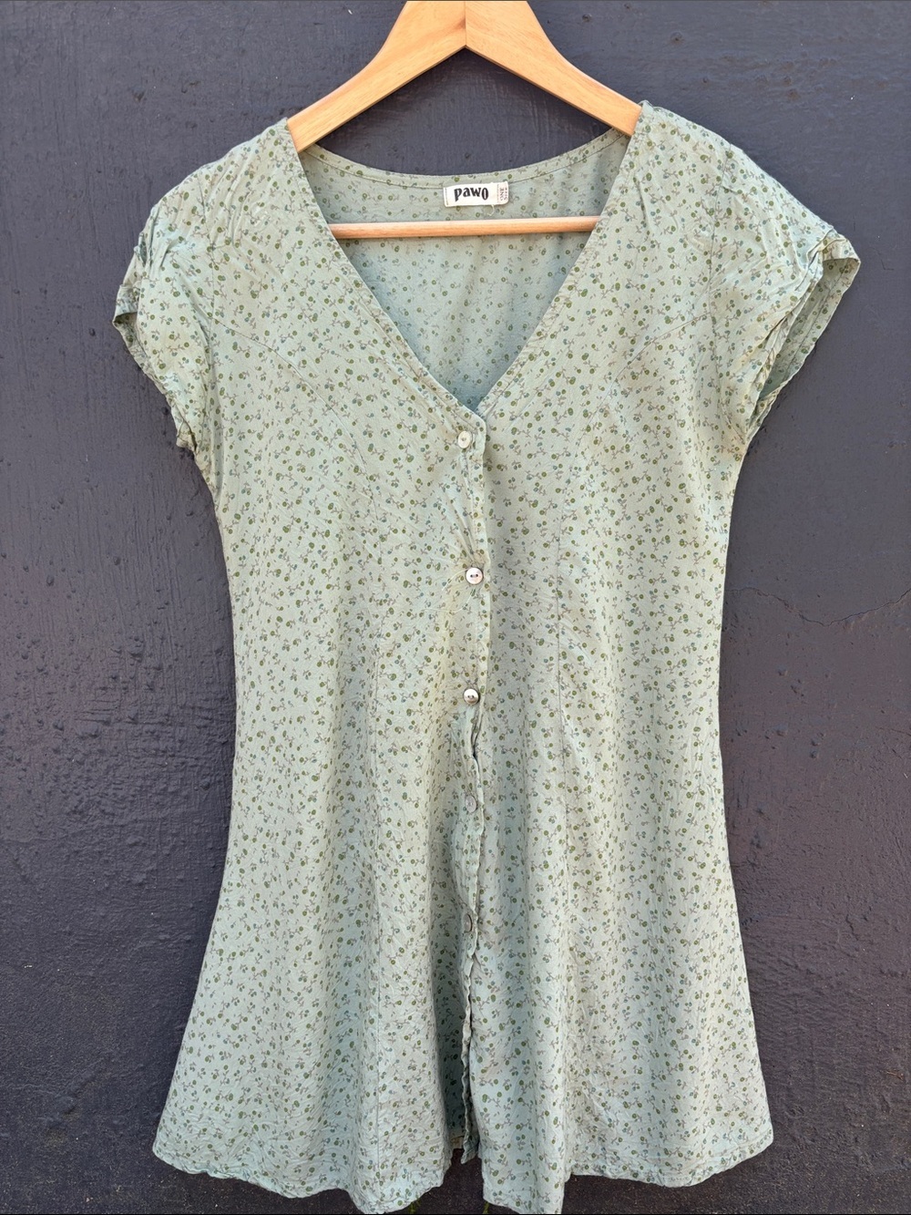 Vintage 90s Pawo Floral Mini Dress
One Size (Fits like a Small best)